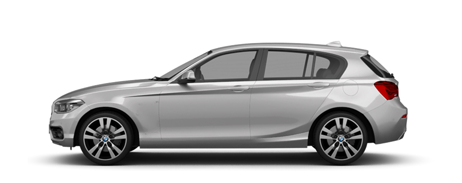 BMW 1-Serie BMW 1-Serie zijaanzicht