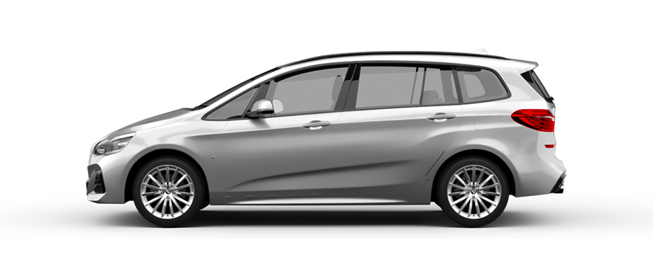 BMW 2-Serie zijaanzicht