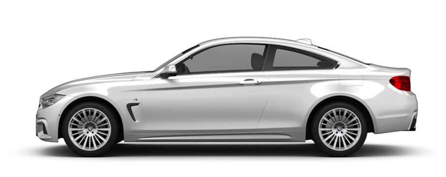 BMW 4-Serie zijaanzicht