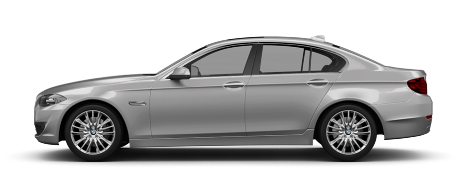 BMW 5-Serie zijaanzicht