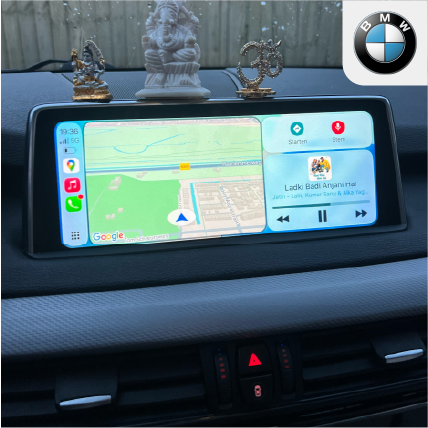 Apple CarPlay in een BMW X5
