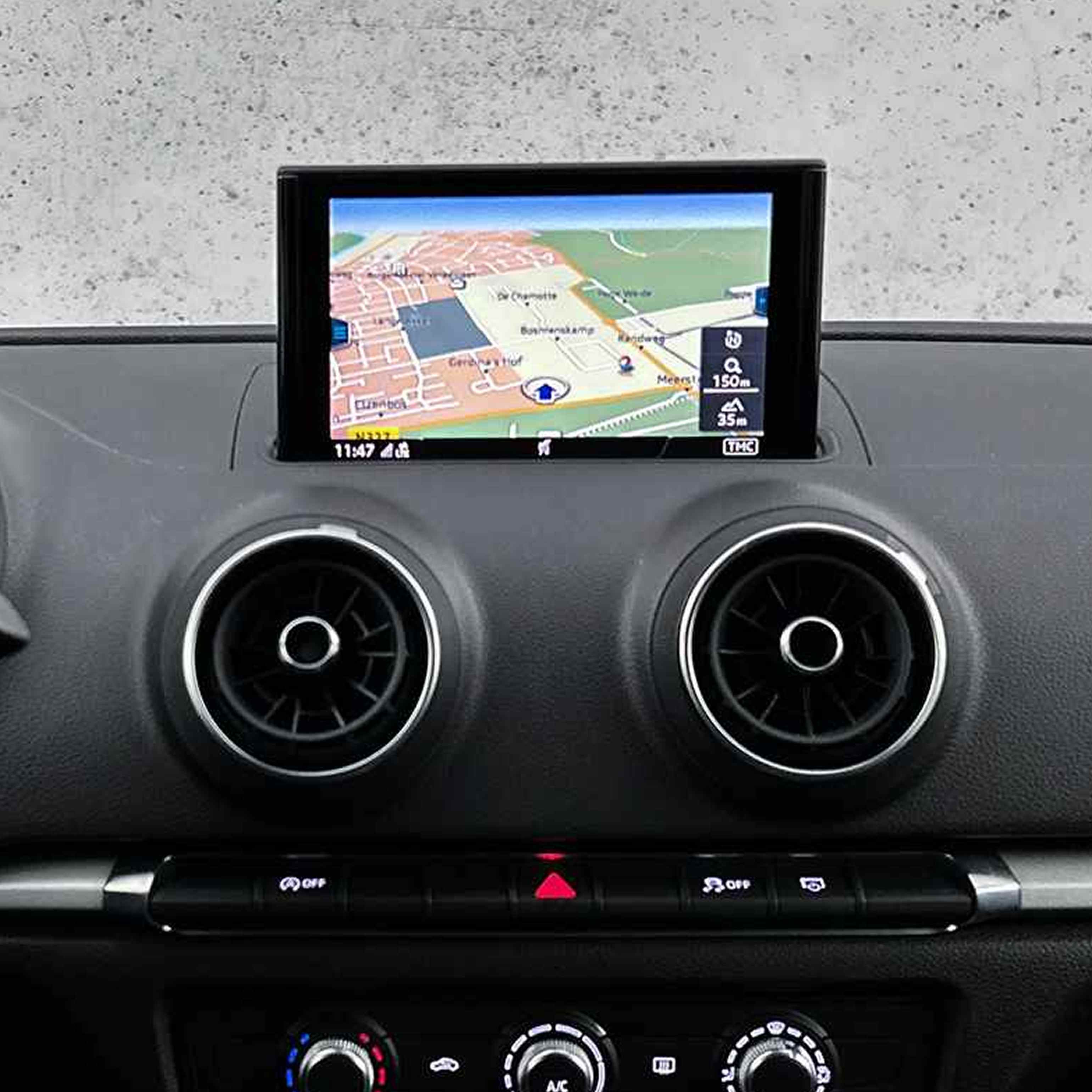 Originele scherm zonder CarPlay