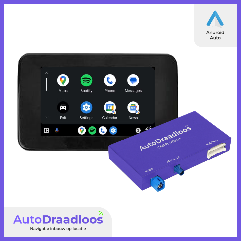 De CarPlayBox met Android Auto