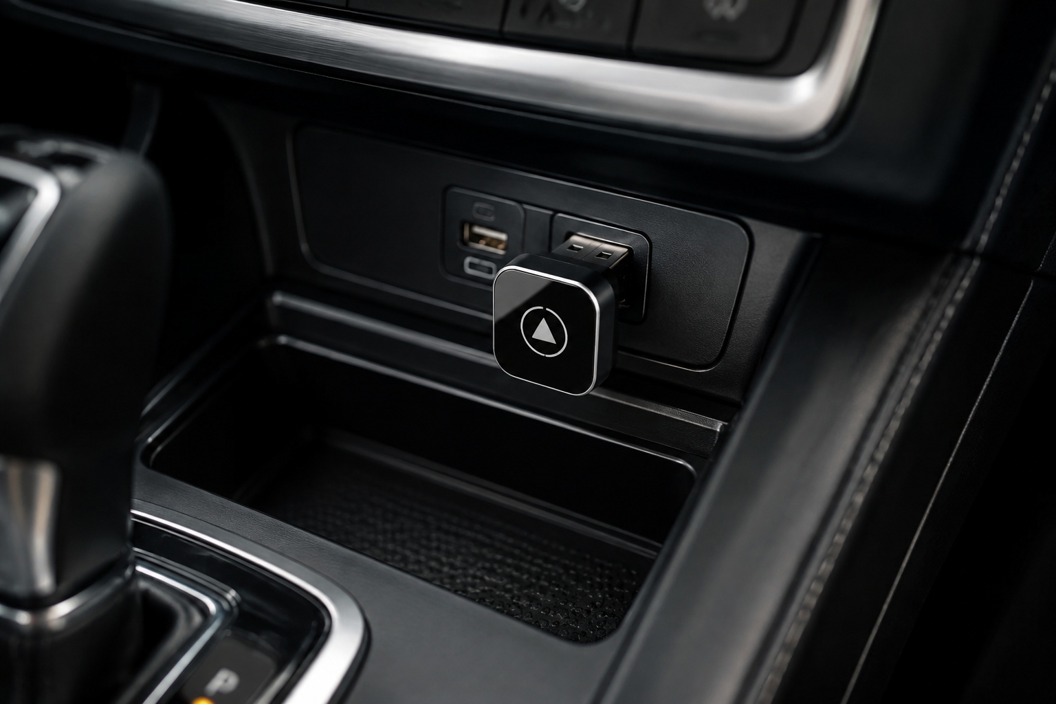 CarPlay-dongle aansluiten in een auto