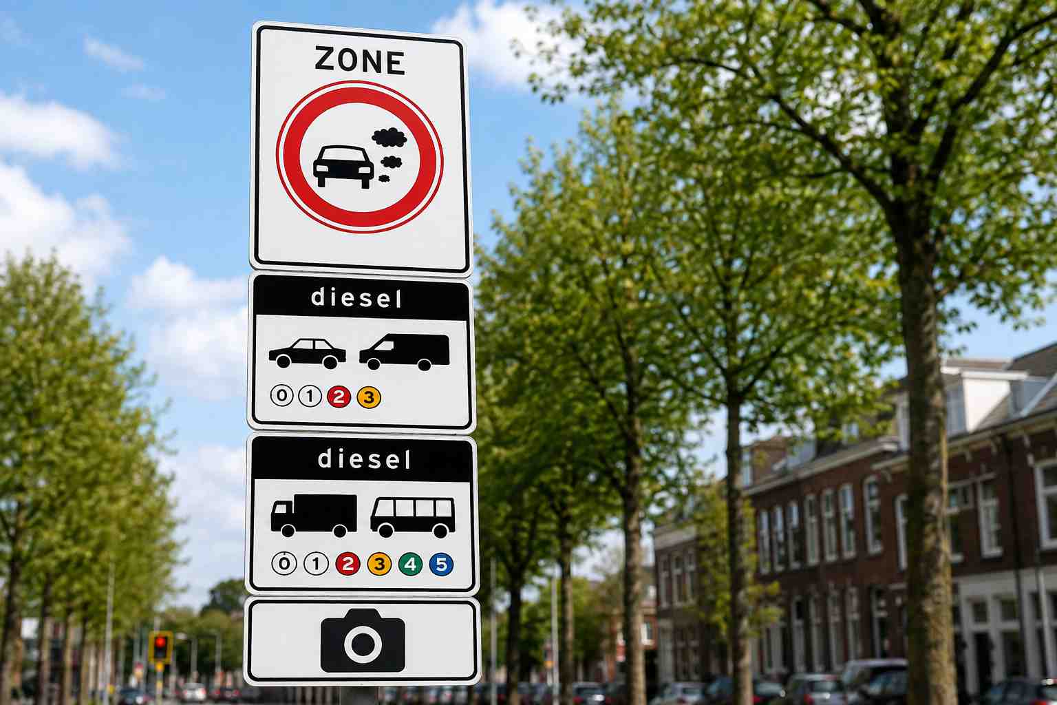 Milieuzone diesel 2027 Milieuzone voor dieselauto's