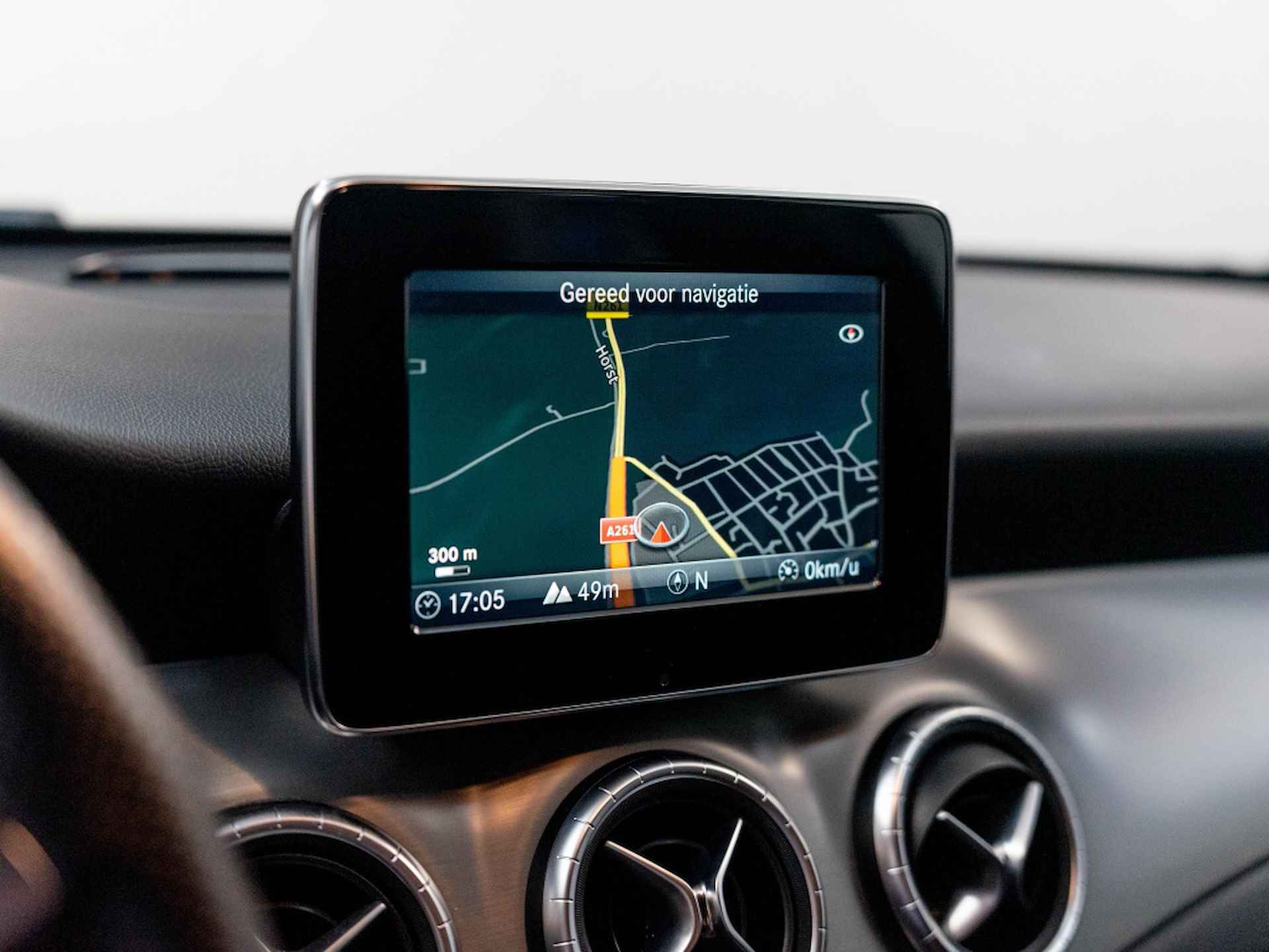 Mercedes navigatie in een CLA Mercedes navigatie in een CLA