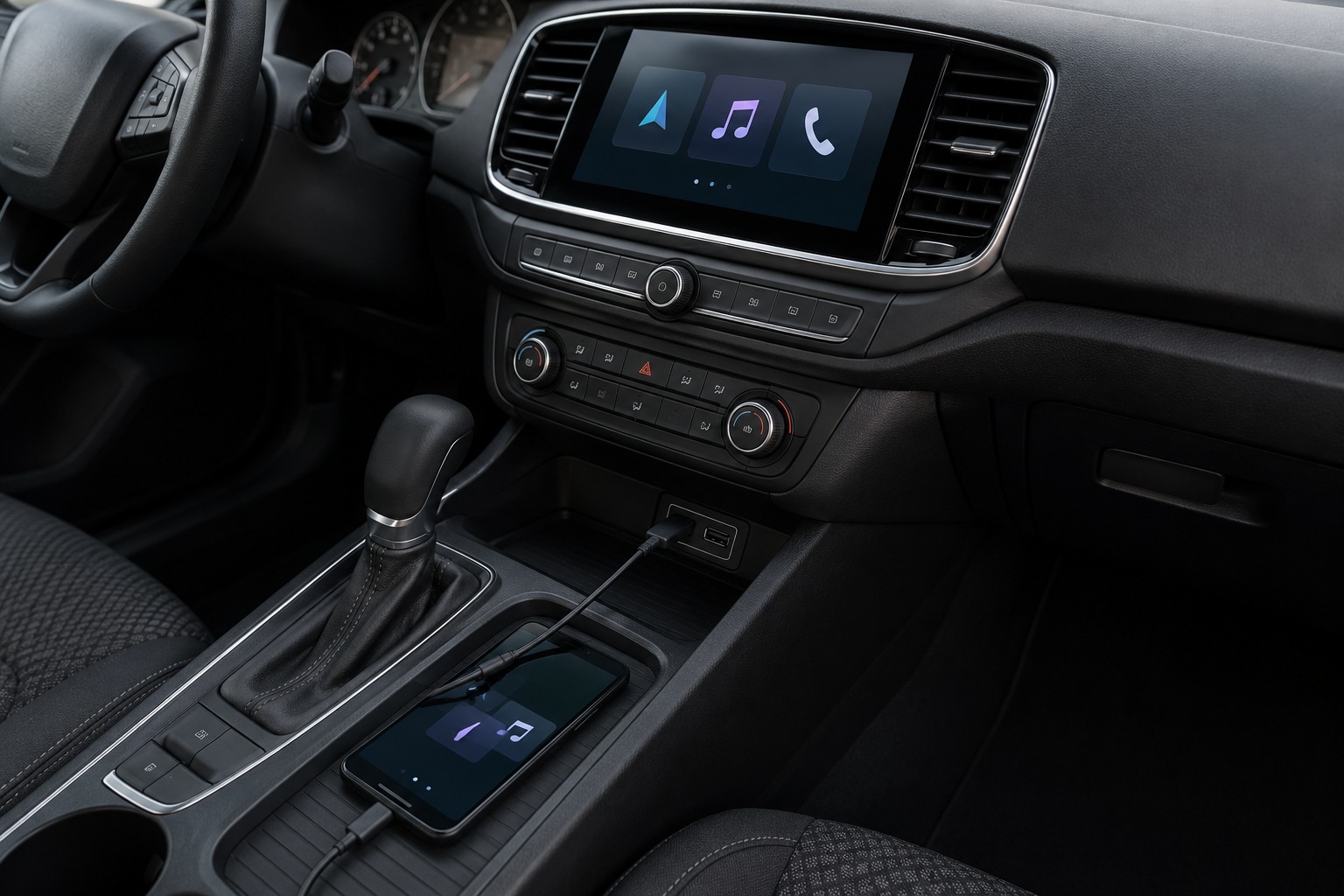 Android-telefoon via MirrorLink aansluiten op een auto