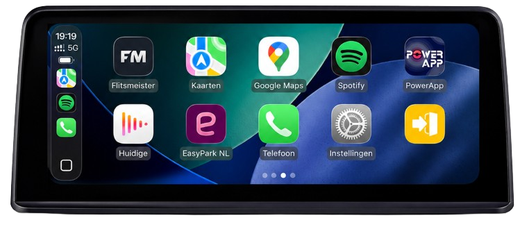 Groter touchscreen met Apple CarPlay voor BMW
