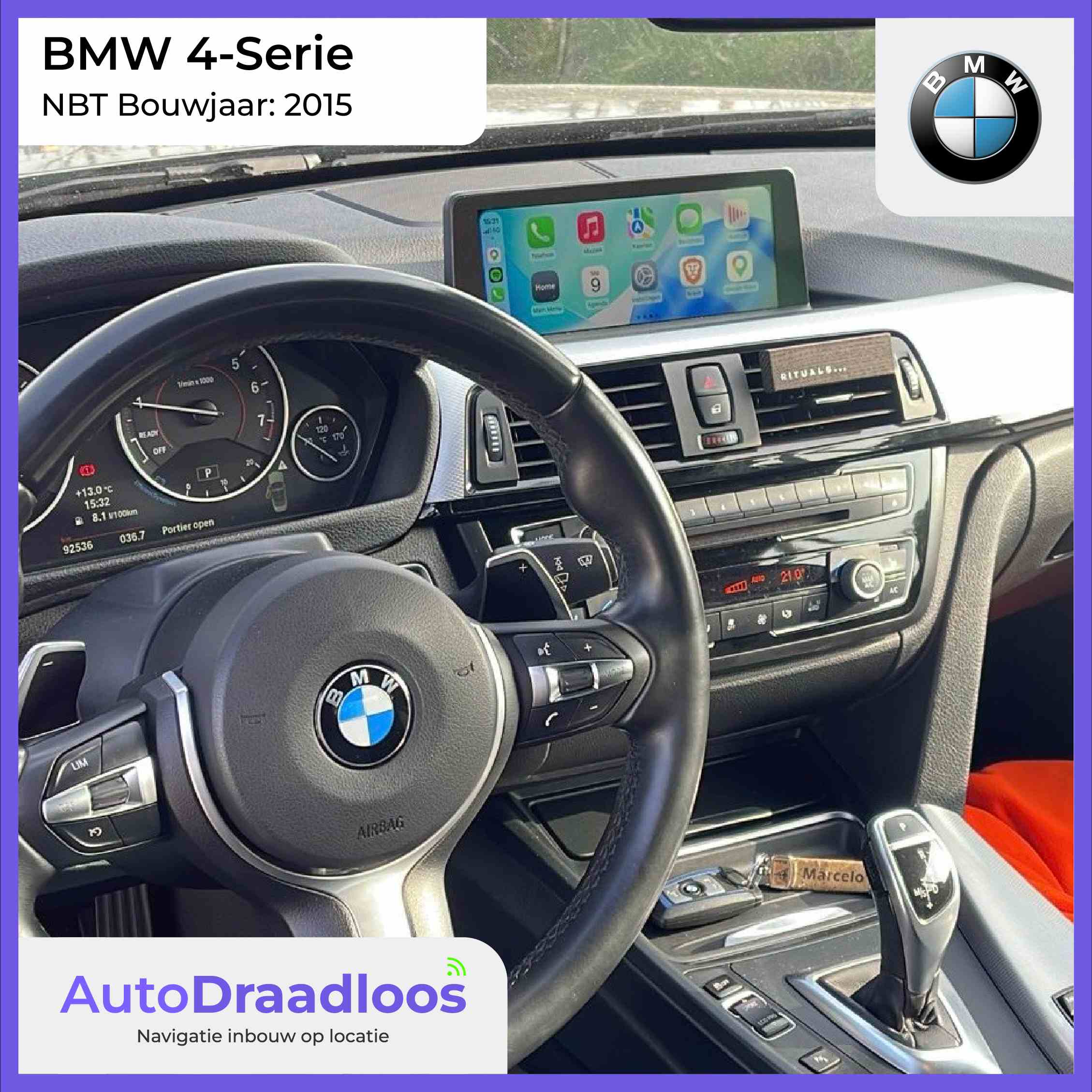 Apple CarPlay BMW 4-Serie Apple CarPlay BMW 4-Serie