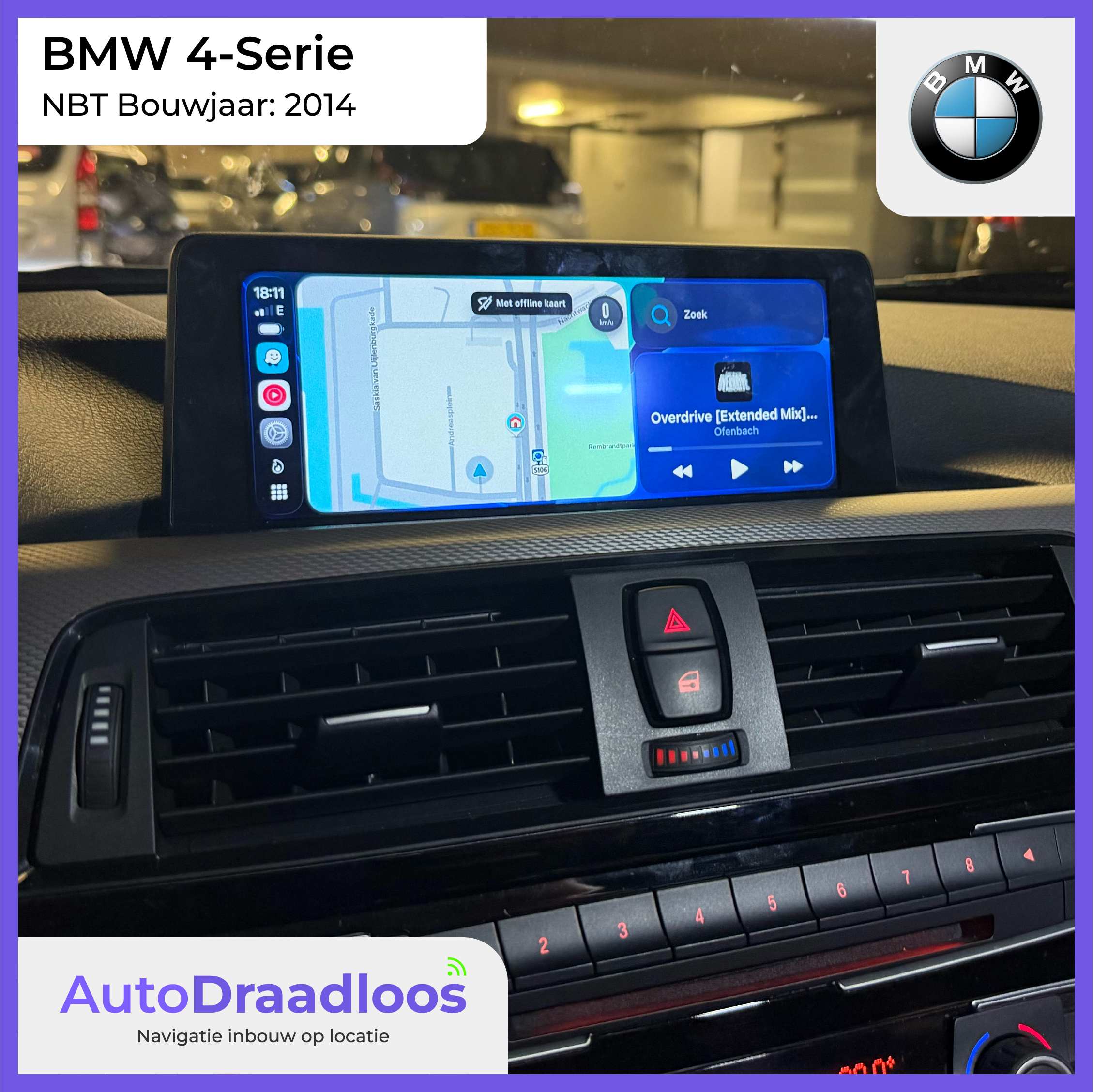 Apple CarPlay BMW 4-Serie Apple CarPlay BMW 4-Serie
