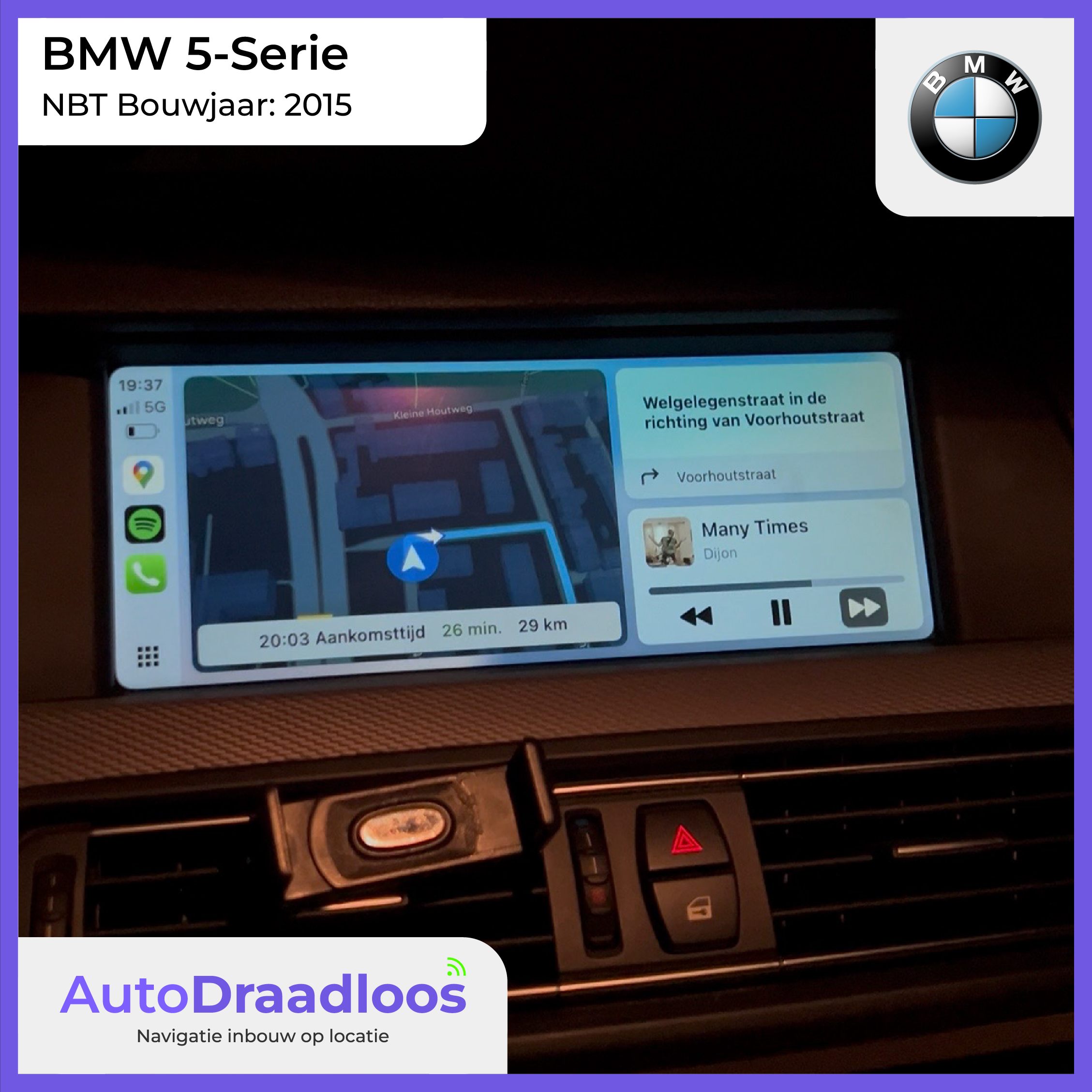 Apple CarPlay BMW 5-Serie