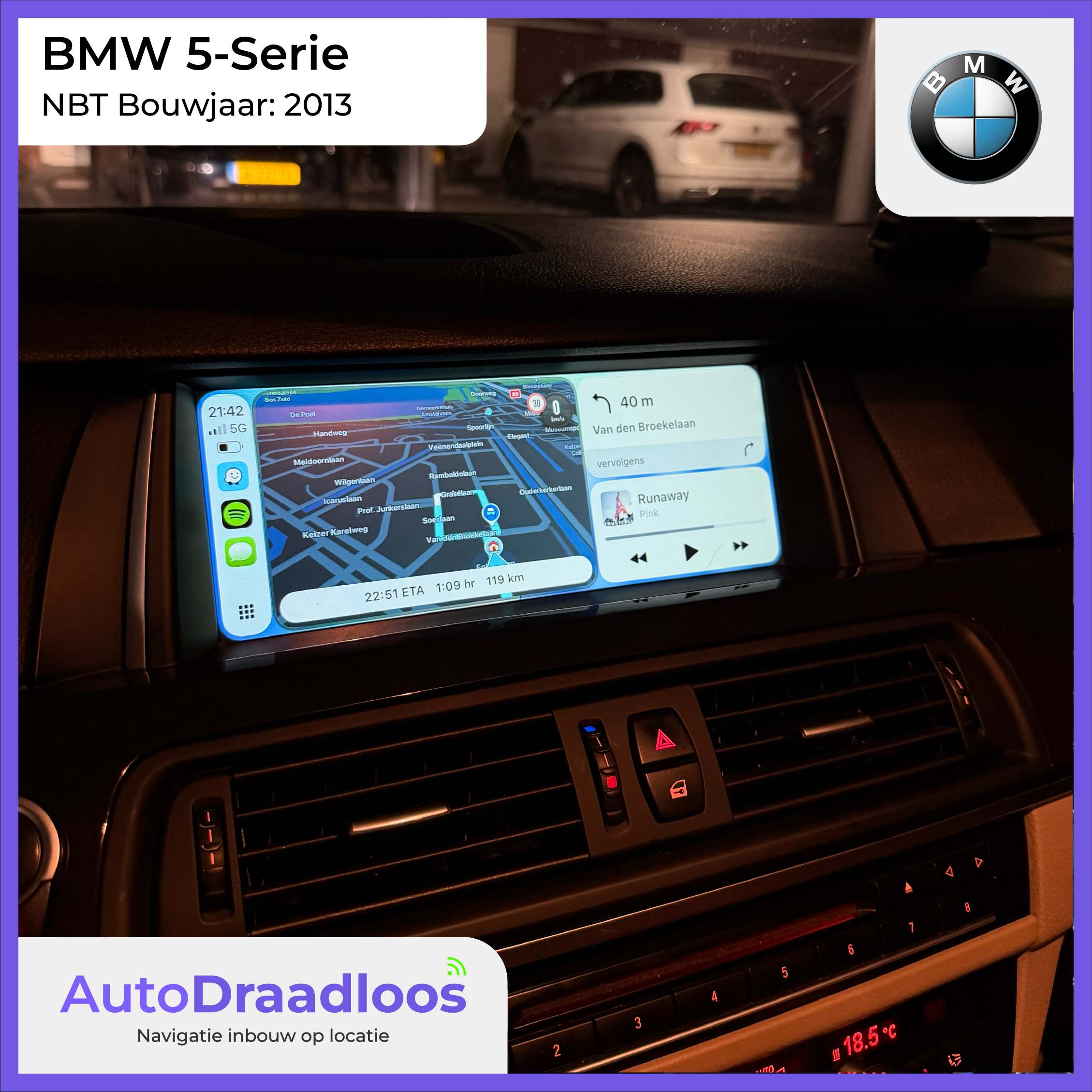 Apple CarPlay BMW 5-Serie Apple CarPlay BMW 5-Serie
