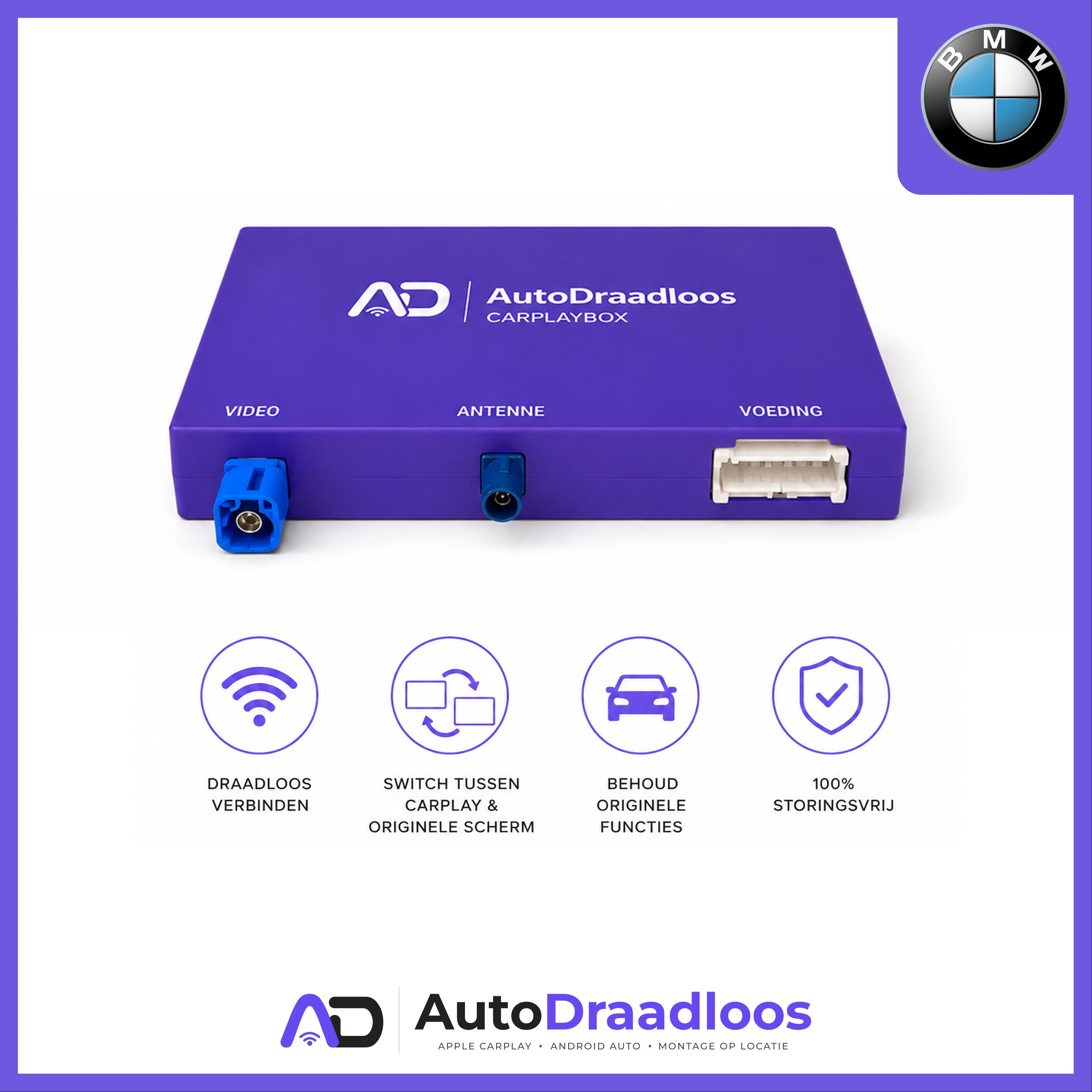 De CarPlayBox van AutoDraadloos voor BMW