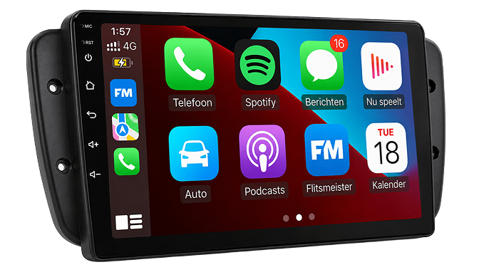 CarPlay-scherm voor Seat Ibiza 6J