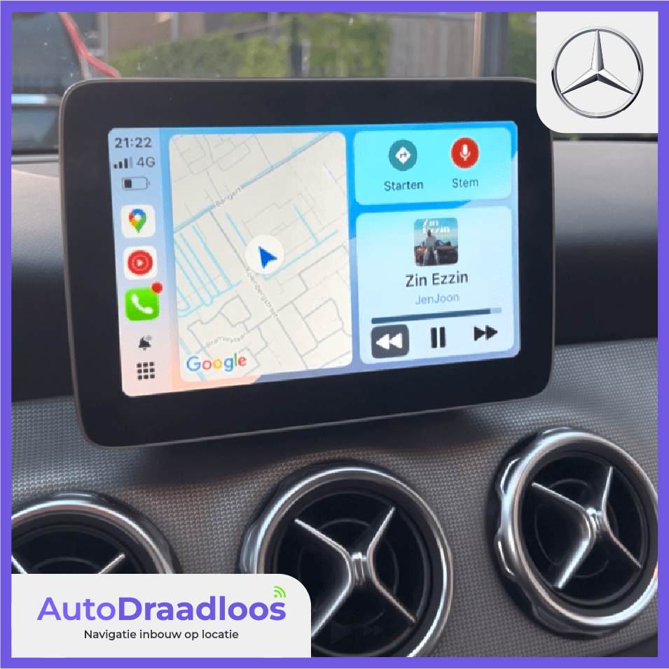 Apple CarPlay in een GLA