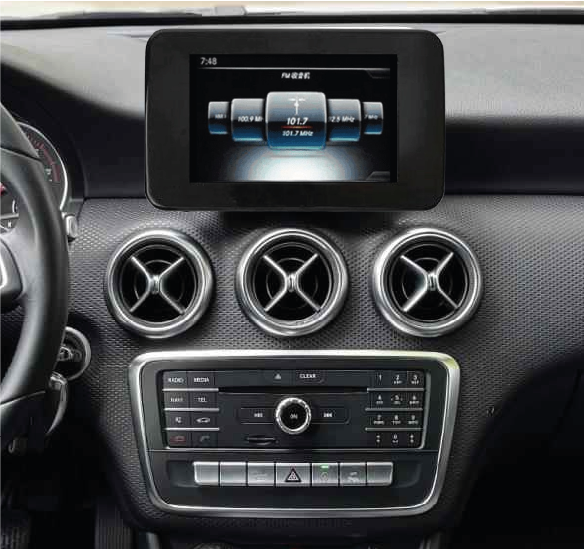 gle scherm zonder CarPlay