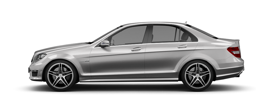 Mercedes-Benz C-Klasse W204 zijaanzicht