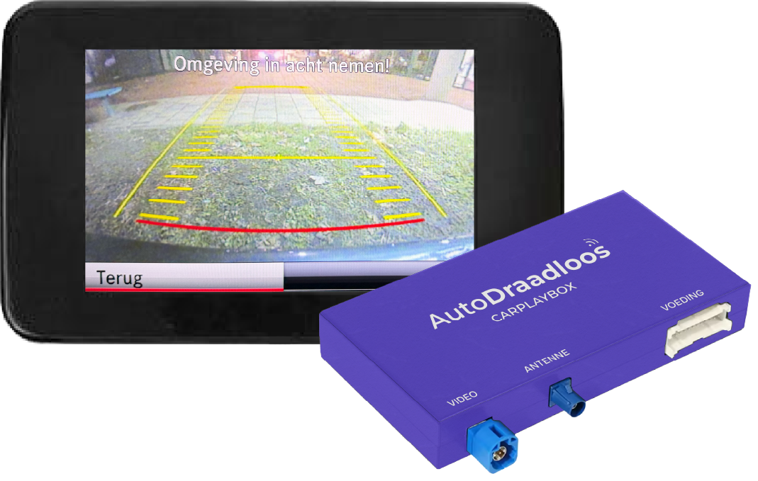 Toegang tot het originele Mercedes-Benz menu/interface