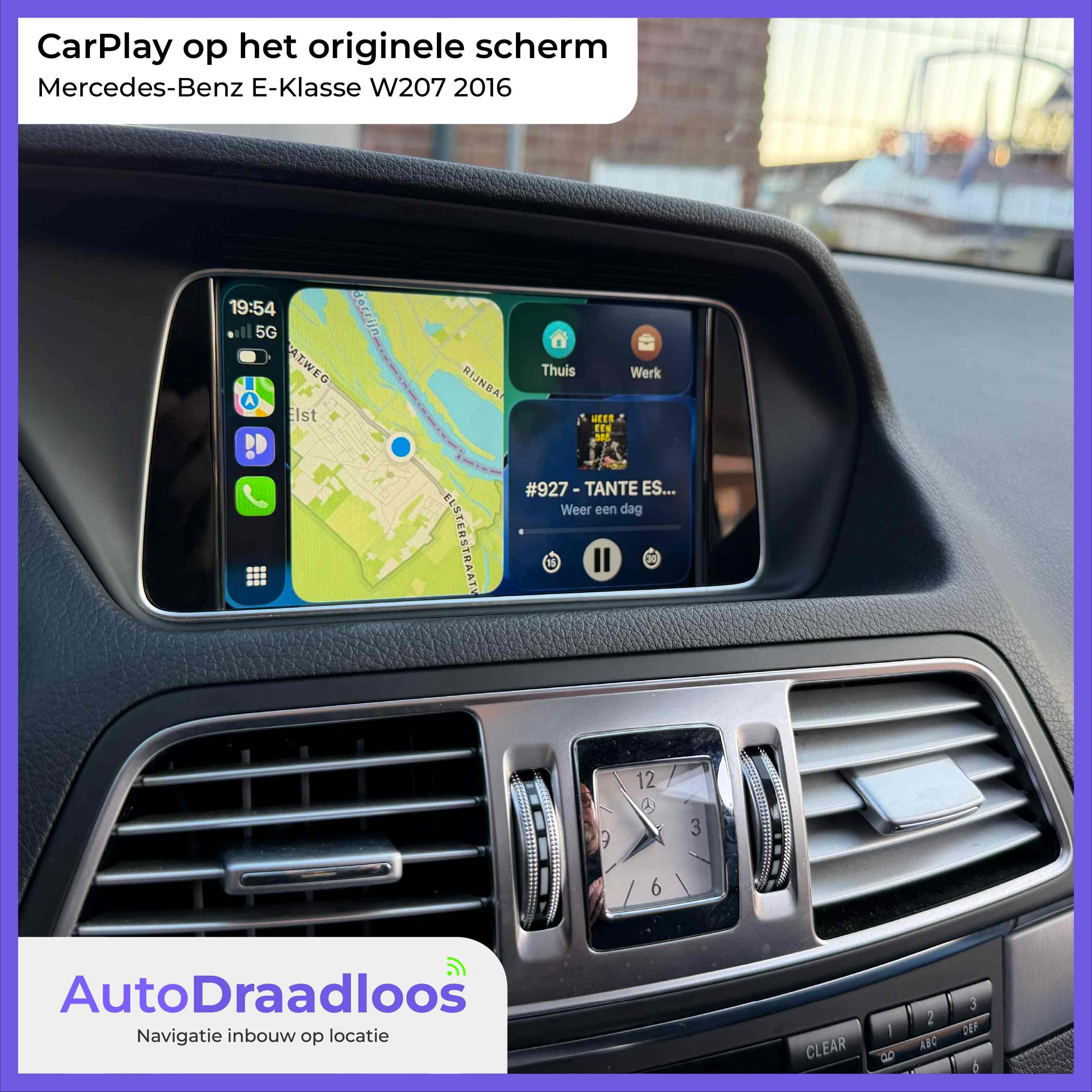 Android Auto W207 E-klasse