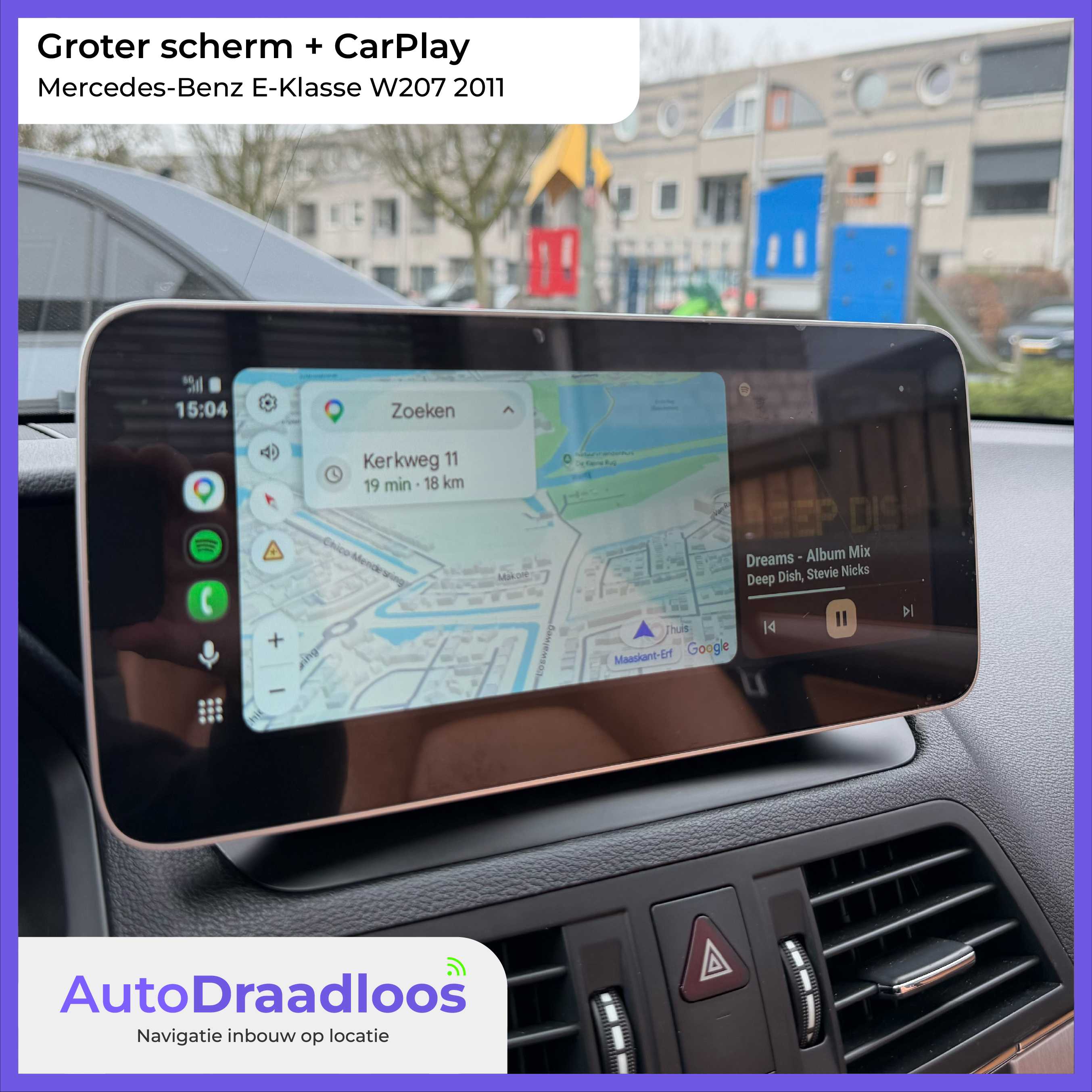 Android Auto W207 E-klasse