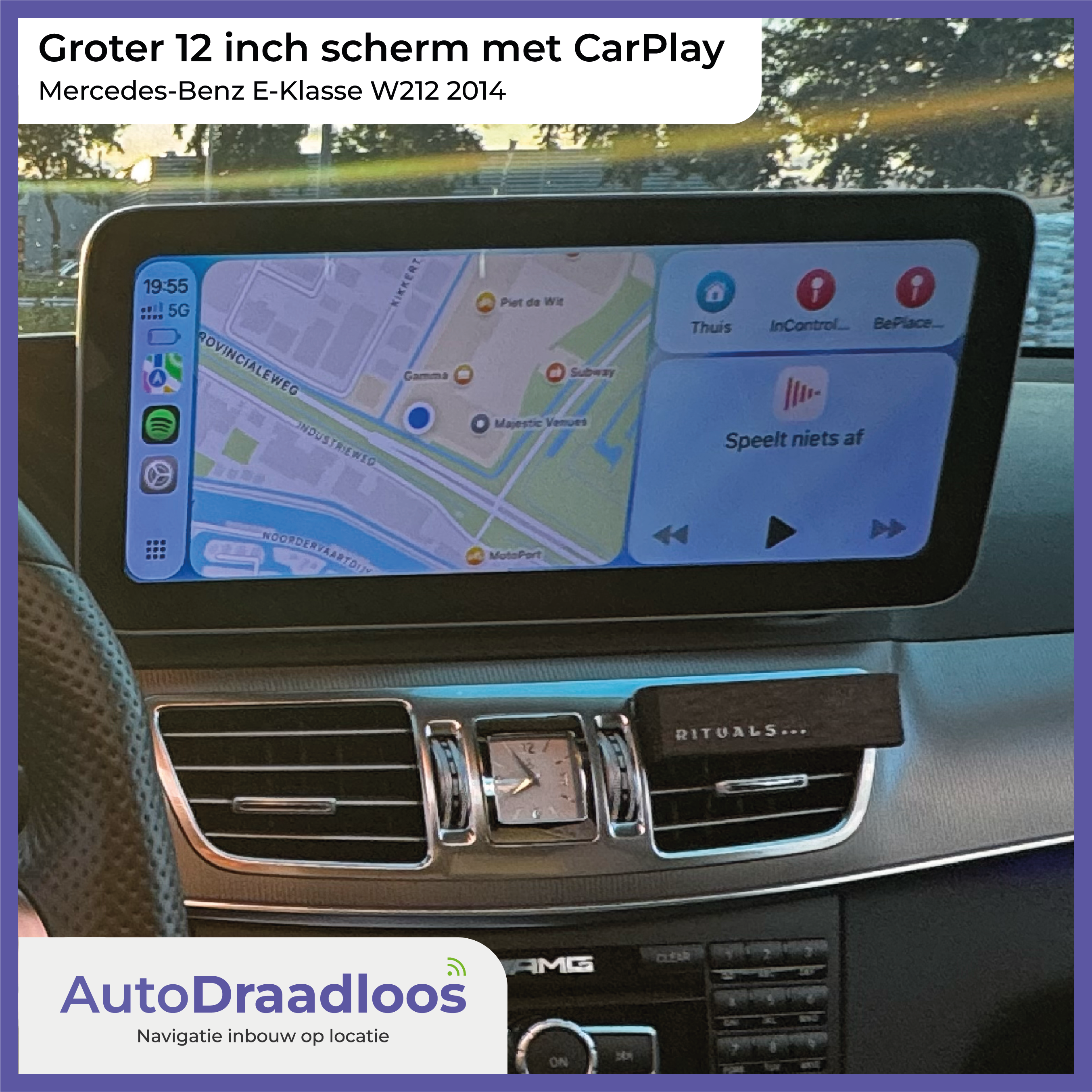 Apple CarPlay W212 E-klasse Apple CarPlay W212 E-klasse