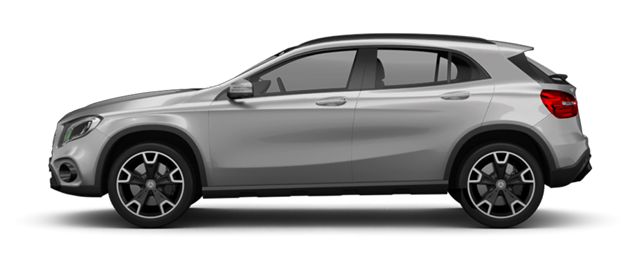 Mercedes-Benz GLA X156 zijaanzicht
