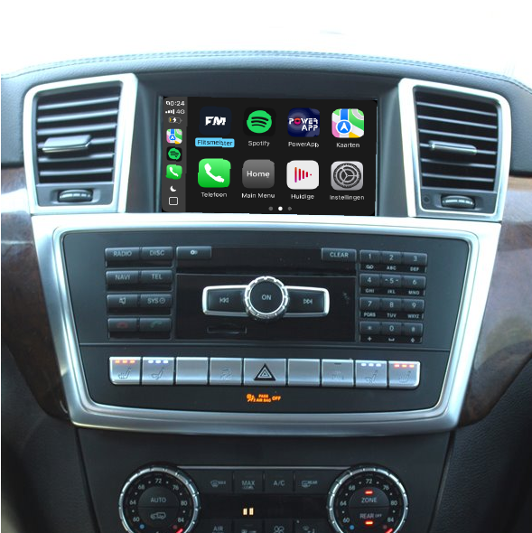 gle scherm met CarPlay