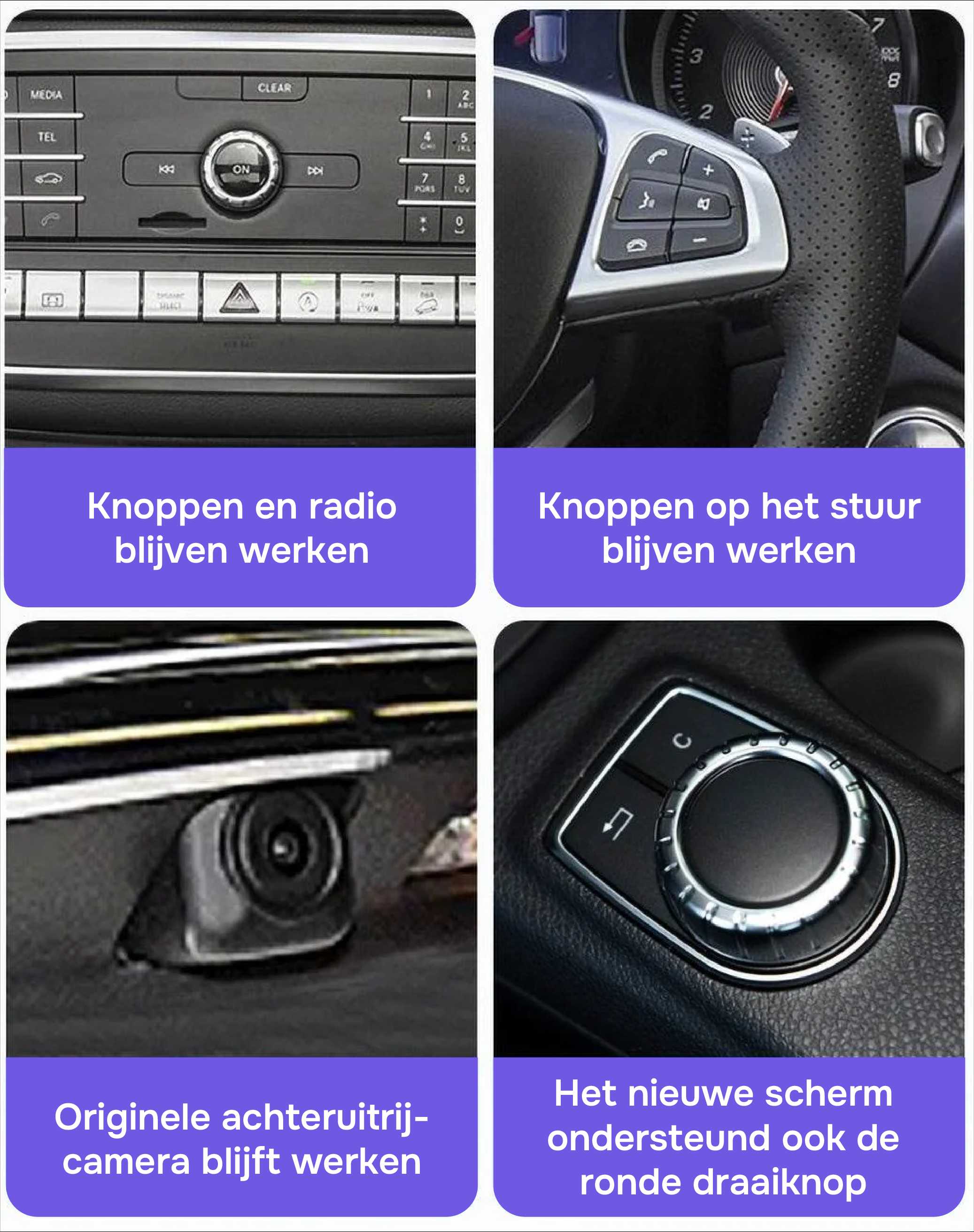 Ondersteuning originele knoppen