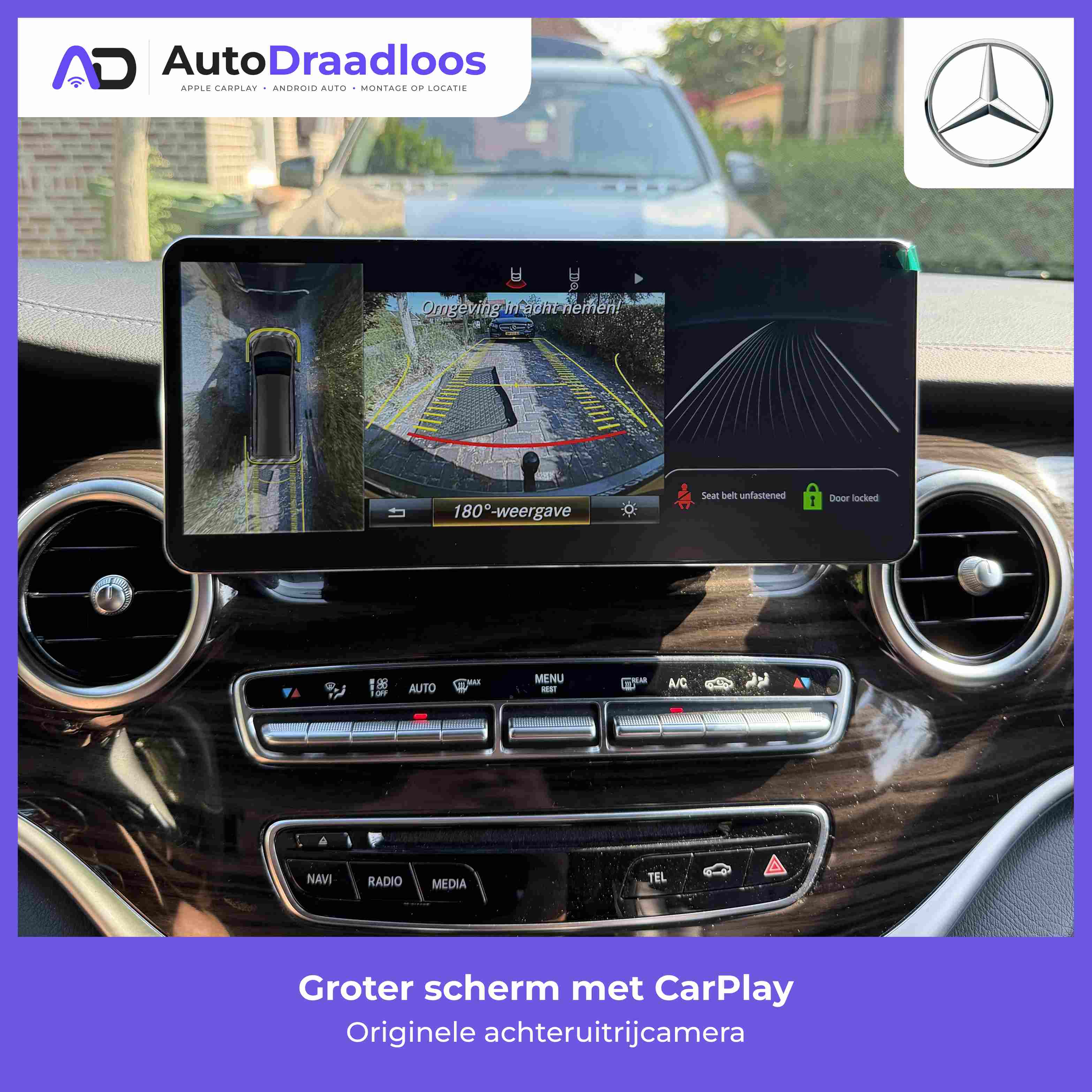 Originele achteruitrijcamera