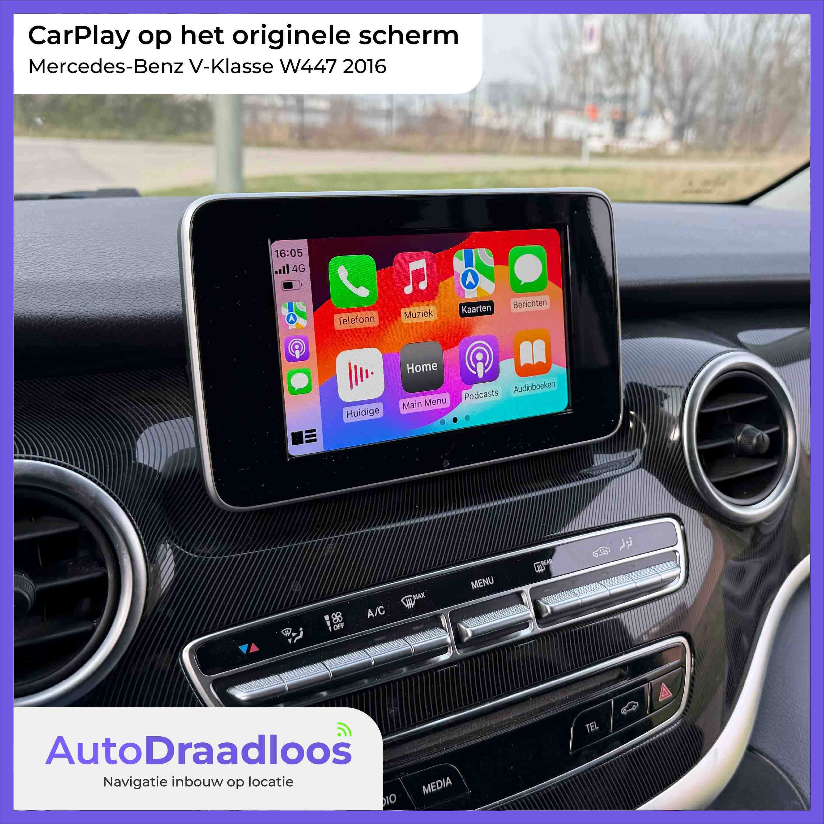 Apple CarPlay Mercedes-Benz V-Klasse