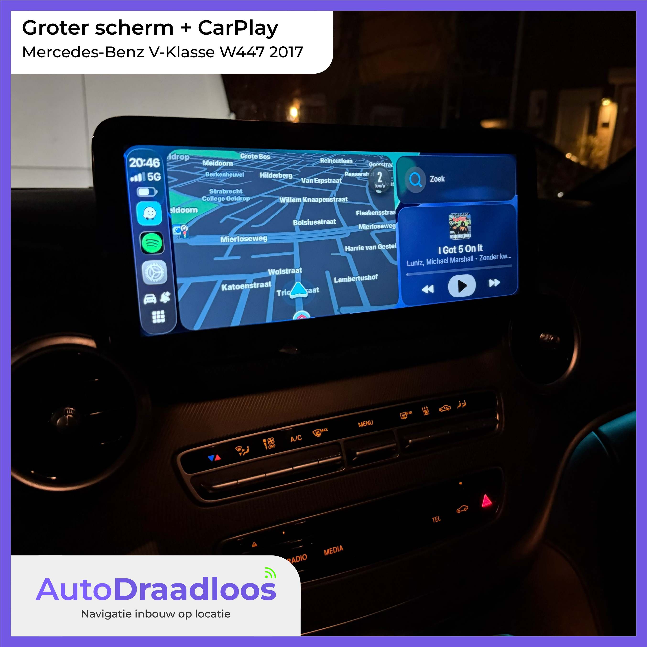 Apple CarPlay Mercedes-Benz V-Klasse