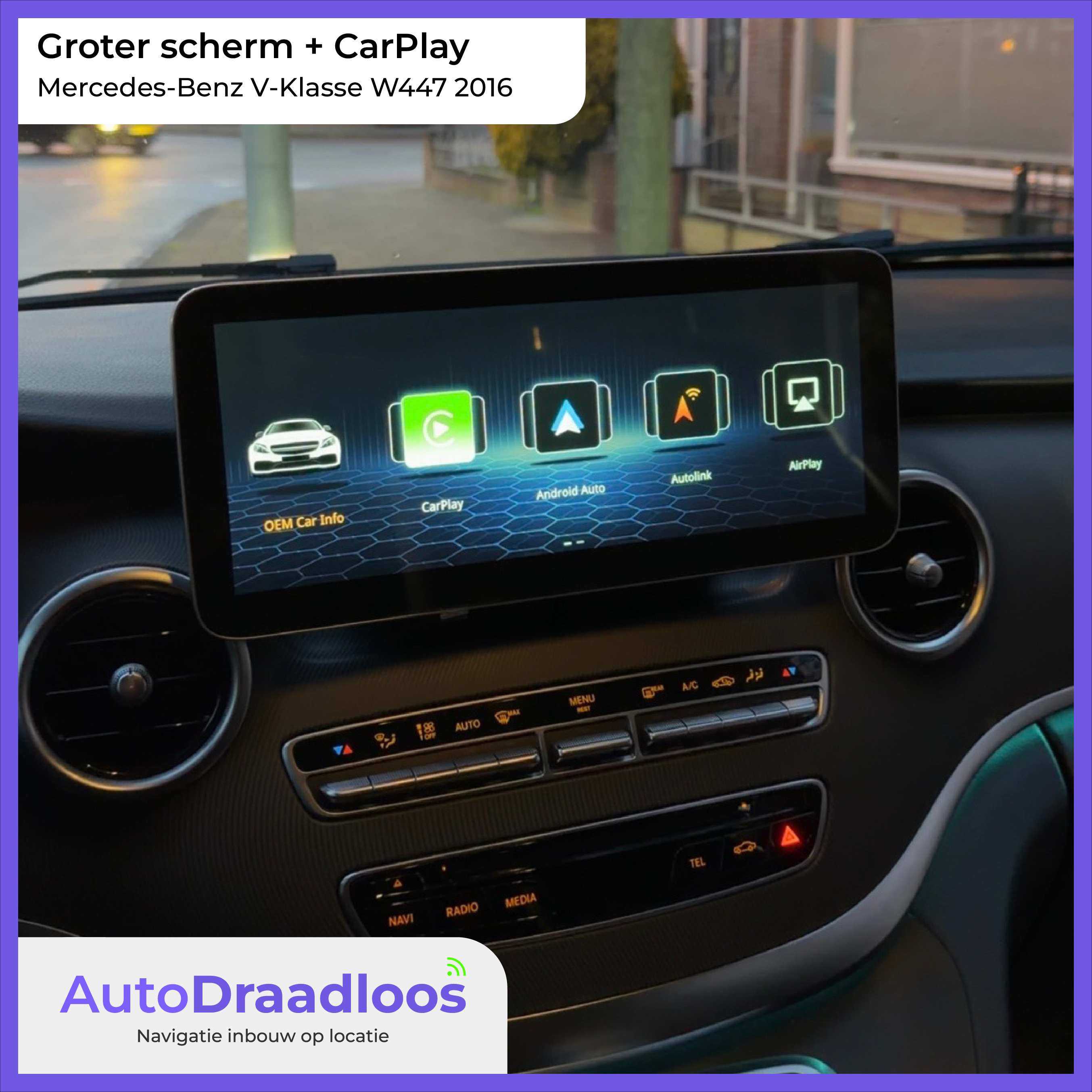 Apple CarPlay Mercedes-Benz V-Klasse