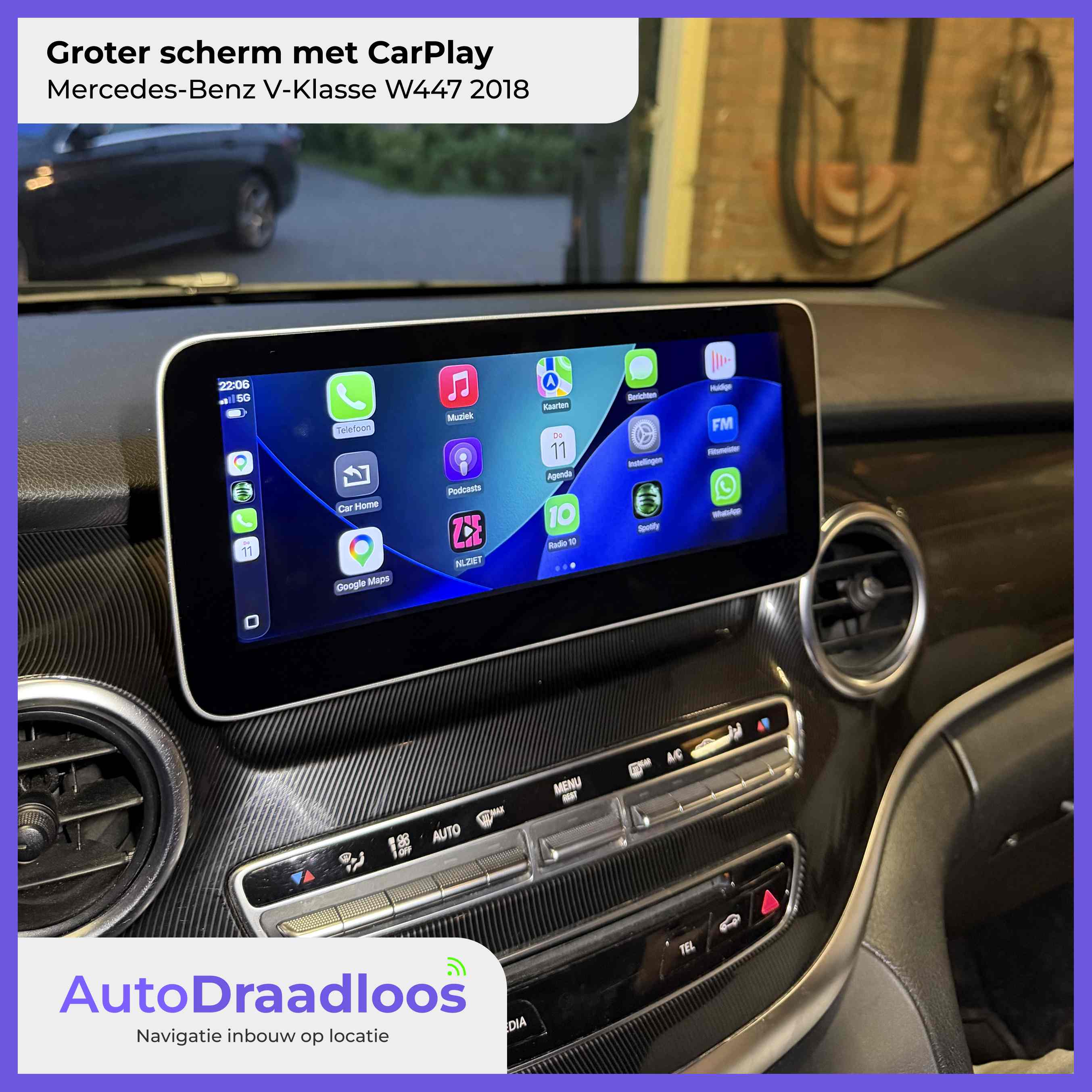 Apple CarPlay Mercedes-Benz V-Klasse
