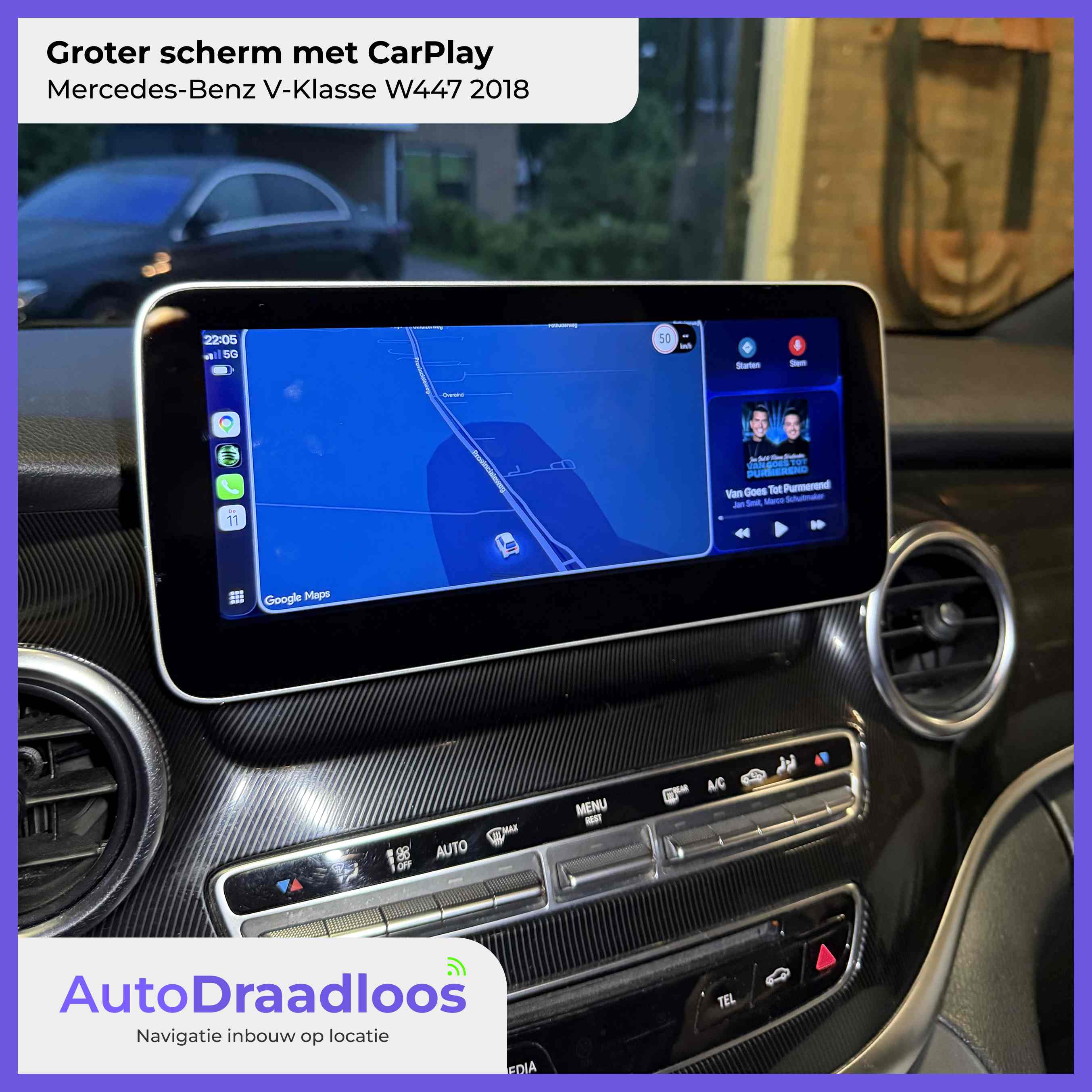 Apple CarPlay Mercedes-Benz V-Klasse
