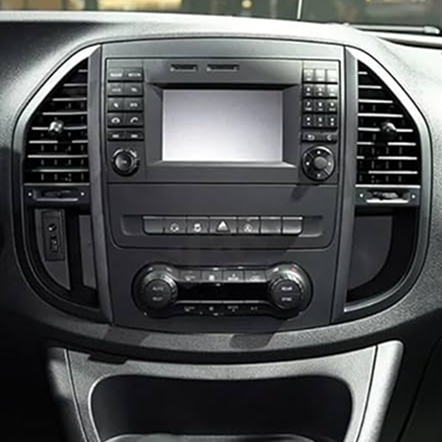 Originele scherm zonder CarPlay
